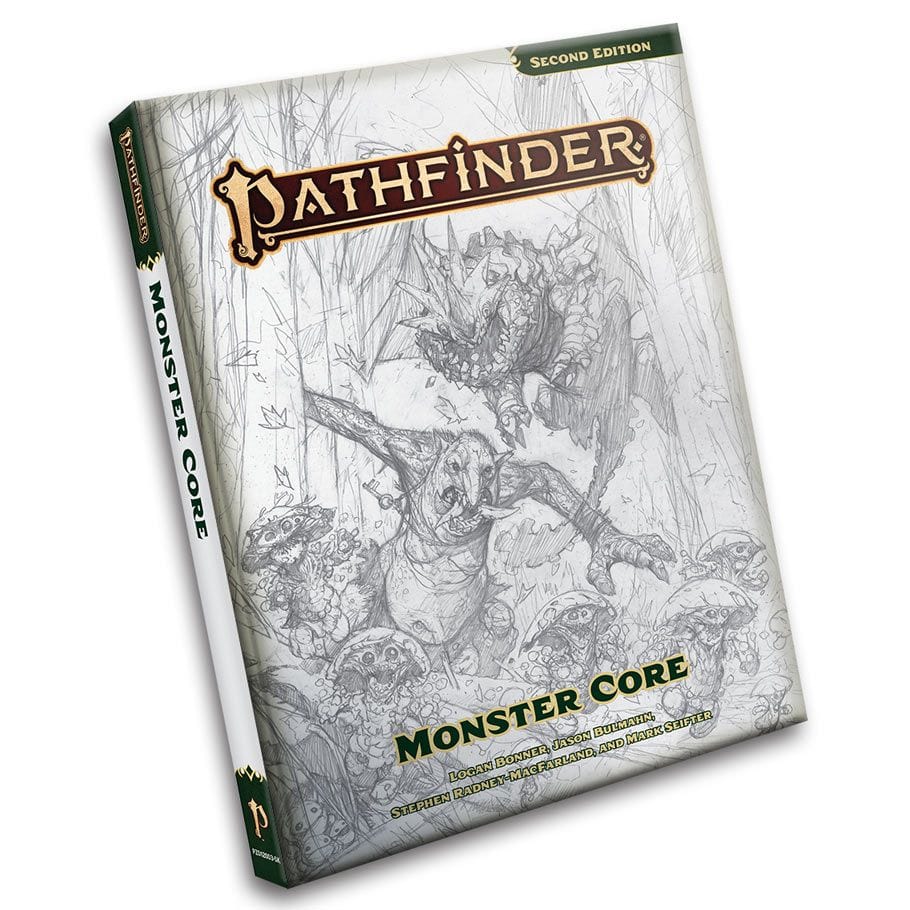 Pathfinder Monster Core Sketch Edition Hard Cover